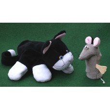 Ötujjas báb - Fekete cica